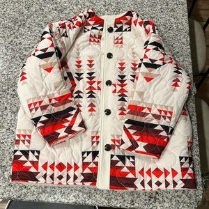 AQUA x Pendleton®
Reversible Quilted Coat